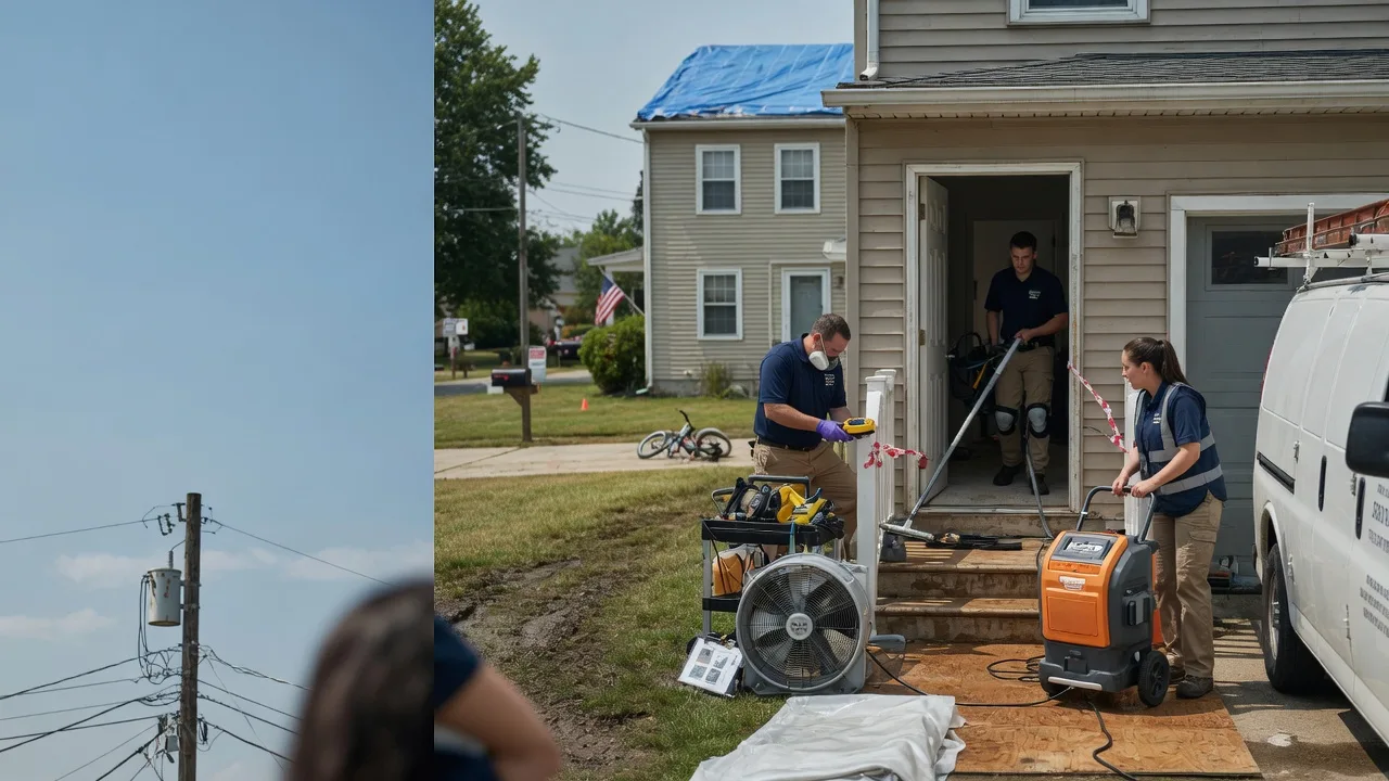 Water Damage Repair in Shortsville, NY near me